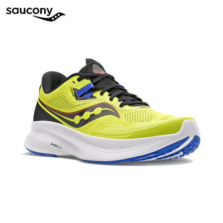 Saucony Men Guide 15 Running Shoes Acid / Blue Raz Lazada Singapore