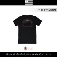 MSPEC GEAR - T-Shirt Moon เสื้อยืด เสื้อทีเชิร์ตเสื้อยืดคอกลม Death Knocking เสื้อพิมพ์ลาย