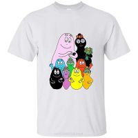 [COD]LYZH Barbapapa 19 T เสื้อ Hoodie สำหรับผู้ชาย Uni ฤดูร้อนแขนสั้นเสื้อยืดแฟชั่น