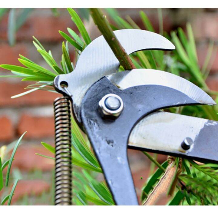 high-altitude-extension-lopper-pruning-shears-carbon-steel-pulley-design-fruit-tree-pruning-saw-cutter-garden-tree-trimming-tool