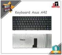 คีย์บอร์ด Asus A42F A42J A42S A43S K42J K43S K43E UL30 U30 A43e (TH-US สีดำ)