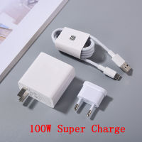 100W EU US Supercharge Wall Charger Adapter 1M 6A USB Type C สำหรับ Honor 80 GT 70 60 50 SE Magic 5 Lite 4 3 X40 X30 X20 Pro