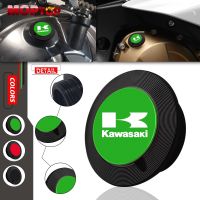 ฝาครอบตัวกรองออยปลั๊กฝาเครื่องบรรจุน้ำมันมอเตอร์ไซค์สำหรับ Kawasaki ZX-6R ZX-10R Z750 Z1000 250R นินจา300 ZX9R ZX14R 750R 500R