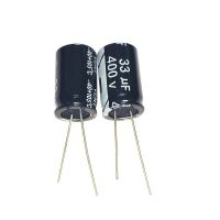 5pcs 400V 33uF 400Volt 33MFD Aluminum Electrolytic Capacitor 13*20mm Radial 33mf400v 33uf400v 400v33mf 400v33uf Electrical Circuitry Parts