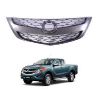 กระจังหน้า สีเทาดำ สำหรับ Mazda BT-50 Pro ปี 2012-2019 มาสด้า บีที คุณภาพดี ส่งไว