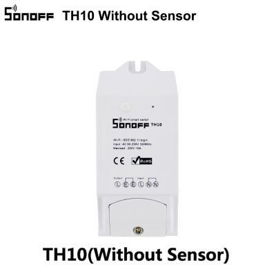 Sonoff TH10 10A Wifi Smart Switch Module Wireless Switch Alexa Support Temperature Sensor Humidity Monitor Sensor for Smart Home
