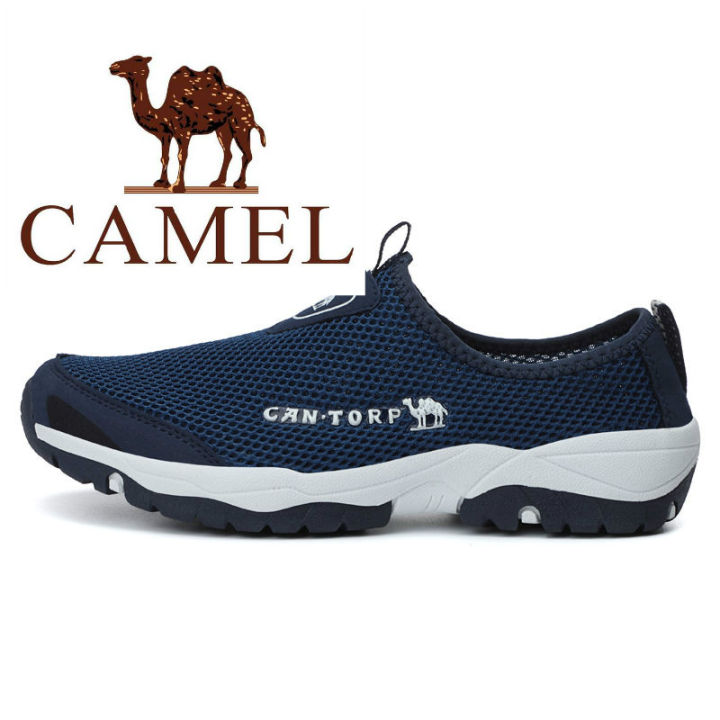 size38-46-camel-3169ชายน้ำหนักเบากลางแจ้งฤดูร้อนชายbreathableรองเท้าผ้าตาข่ายผู้ชาย-sรองเท้าเดินทางตาข่ายรองเท้าsuper-shockproofรองเท้าต่ำรองเท้าพร้อมแป้นเหยียบ