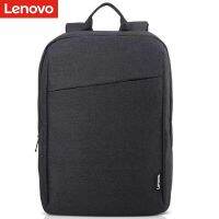 กระเป๋าเป้สะพายหลัง Lenovo B210 15.6นิ้วสีเทาเข้มคุณภาพสูงถุงผ้าผู้ชายความจุขนาดใหญ่แล็ปท็อปป้องกันการตกหล่นแบบดั้งเดิม