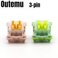 （Miss qis keycap） Outemu Silentfor Mechanical3PinPeachTactile 40G 50G RGB SMD MechanGamingSwitches