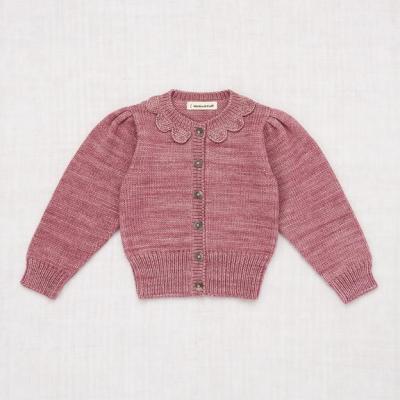 Kids Sweaters New Winter Misha Puff Boys Girls Knit High Quality Print Cardigan Children Baby Cotton Knitwear Outwear Clothes