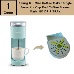 Krups FCM Simply Brew 5-Cup Drip Coffee Maker, Silver