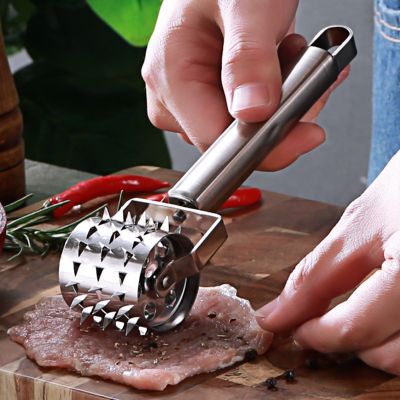 Meat Grinder Stainless Steel Steak Rolling Pine Needles Meat Loosener Kitchen Tools Kitchen Accessories Food Processor