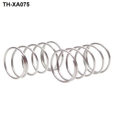 304 stainless steel small yellow spring damping spring compression pressure soft return hole with a pressure spring custom 1.5/1/1.2