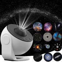 ZK30 New Galaxy Projector For Kids Bedroom Room Decor Star Starry Sky Night Light Planetarium Stars Projector Led Lamp Night Lights