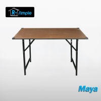 R-SIMPLE โต๊ะเอนกประสงค์ รุ่น MAYA ขนาด 120x60x75 เซ็นติเมตร ลายไม้