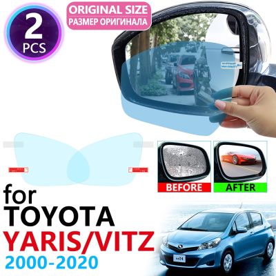 ☄☊✟ for Toyota Yaris Vitz XP10 XP90 XP130 10 90 130 2000 2019 Full Cover Rearview Mirror Rainproof Anti Fog Film Accessories 2018