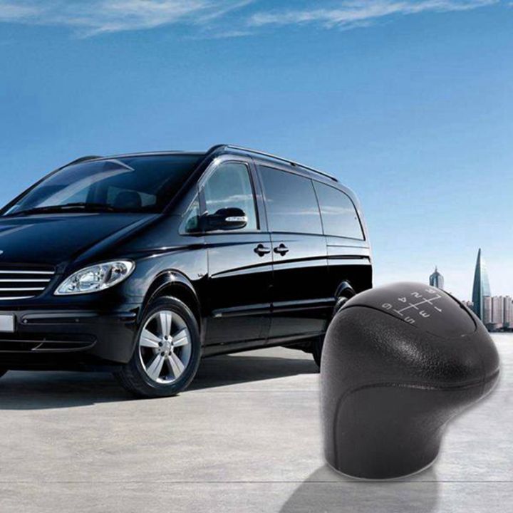 2-piece-5-speed-car-gear-shift-knob-head-cover-shifter-lever-stick-car-accessories-black-for-mercedes-vito-viano-sprinter-ii-vw-crafter