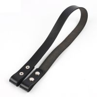 PU Leather Purse Handle Replacement Strap With Button For Handles DIY Craft Making Bag