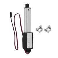 Electric Mini Linear Actuator Stroke, 64N/14.4Lb, Speed 0.6Inch/S Mini Waterproof Motion Actuator Small 12 V DC