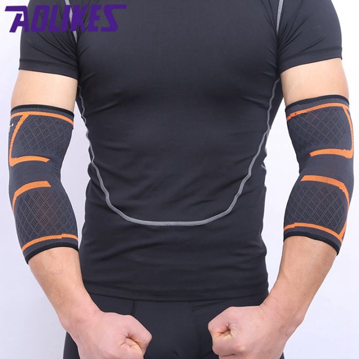 aolikes-1pair-elbow-pads-elastic-support-sport-protective-basketball