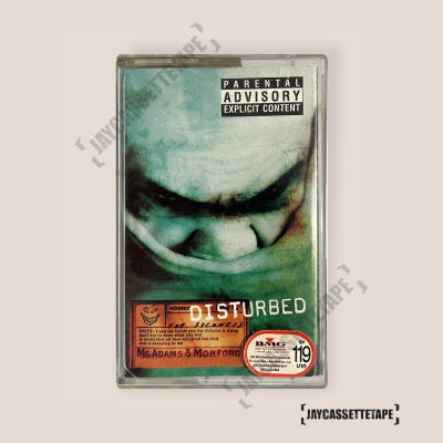 Disturbed อัลบั้ม : The Sickness เทปเพลง เทปคาสเซ็ต เทปคาสเซ็ท Cassette Tape เทปเพลงสากล