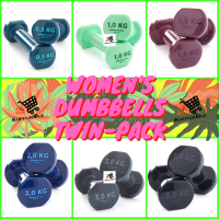 ดัมเบลล์​ผู้หญิง ดัมเบลล์ ดัมเบล ดัมเบลผู้หญิง PVC แพ็คคู่ 0.5 -​ 5 Kg. Women Dumbbells Dumbbell
