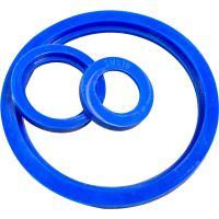 10 12.7 19 25 32 38 45 51 57-204mm OD Welding SMS Union Blue Silicone Gasket Washer Sealing Ring Homebrew Repair Repacement