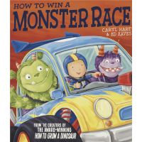 How to win a monster race how to win a monster race fantasy stories positive energy theme English learning funny stories picture books early childhood education English original imported childrens books