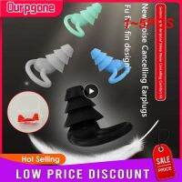 1 5PCS Soft Silicone Swimming Earplugs Waterproof Dust-Proof Spiral Sleep Soundproof Ear Plugs With Box Diving Water Sports Ear