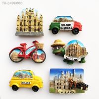 ❣ Milan Cathedral Italy Travel Commemorative Decoration Bus Car Bicycle Refrigerator Magnet Fridge