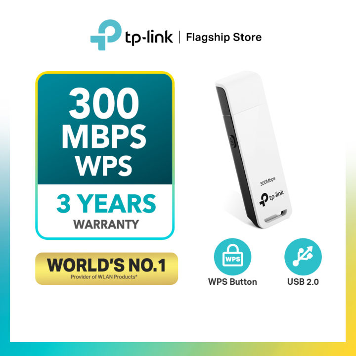 WiFi Lazada Wireless | USB Singapore Adapter TP-LINK TL-WN821N N300