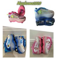 Roller Skate รองเท้าสเก็ต โรลเลอร์เบลด รองเท้าสเก็ต 4 ล้อ รองเท้าสเก็ตเด็กผู้ชาย เด็กผู้หญิงล้อพับได้ Roller Blade รองเท้าสเก็ตเด็ก รองเท้าสเกต