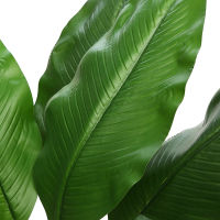 Artificial Banana Leaves Green Plastic Plants Home Decor Small Artificial Tree Fake Plant for Table Garden Decoration