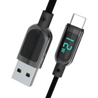 สายเคเบิลชนิด C พร้อมจอแสดงผล USB จอแสดงผลดิจิตอล Type-C R สายชาร์จกล้องสายชาร์จสำหรับ10Gbps