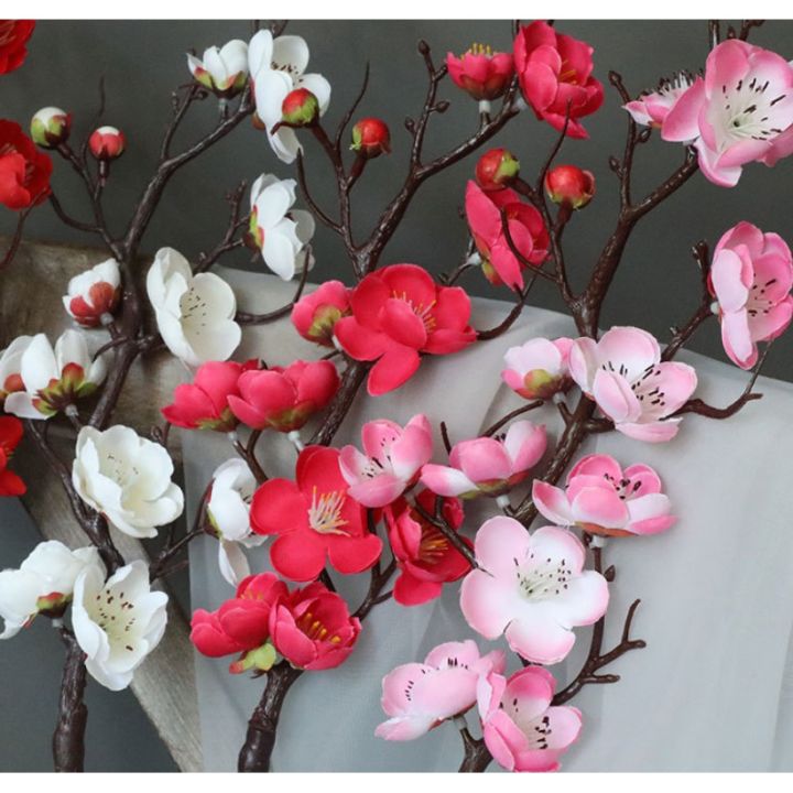 ดอกซากุระปลอม-ดอกไม้ปลอม-ดอกไม้ประดิษฐ์-ขนาด-60-cm-ราคาต่อ-1-ก้าน