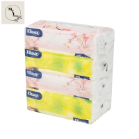 Kleenex คลีเน็กซ์ เนเชอรัล ซอฟท์ กระดาษเช็ดหน้า 115 แผ่น แพ็ค 4 ห่อ  รหัสสินค้าli0572pf