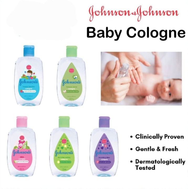 ขายเป็นเซตได้5ขวด-johnsons-baby-cologne-จอนห์สัน-โคโลน-มีกลิ่นหอม-125ml-johnson