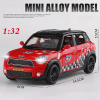 1:32รถของเล่น Mini Countryman Diecast โลหะผสมโมเดลรถเหล็ก