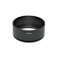 Metal Lens Hood Cover for 46mm Filter/Lens