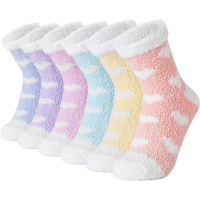 Fluffy Warm Bed Winter Socks Soft Ladies