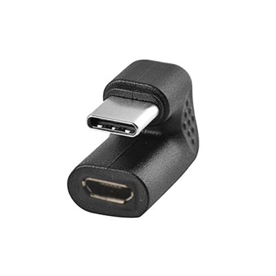 USB-C แบบพกพาขนาดเล็ก Type C ชายกับอะแดปเตอร์ Micro USB การถ่ายโอนข้อมูล Fast Charging Type -C Plug
