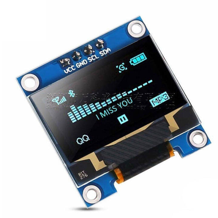0.96 inch IIC Serial OLED Display Module 128X64 I2C SSD1306 12864 LCD ...