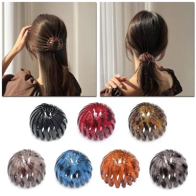 Fashion Leopard Print Hair Clips/Retro Expanding Crystal Hair Claw/Womens Hairstyle Tool