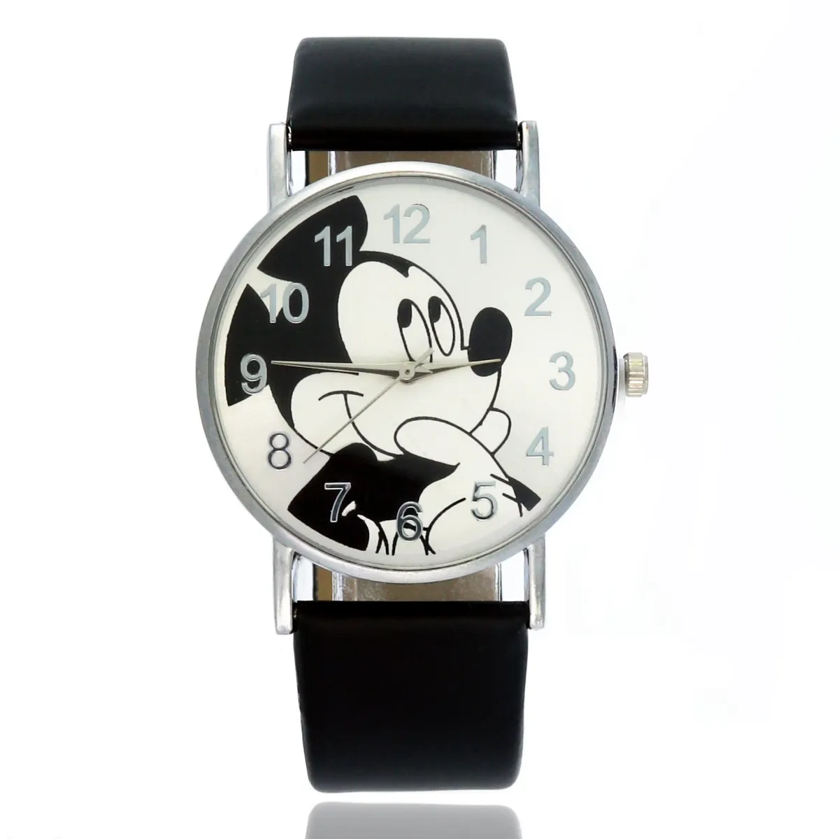 hot】 Children 39;s Quartz Watch Cartoon Wristwatch Mouse Pattern Boy 39;s  and Girl 39;s Clock Kids Birthday Present 