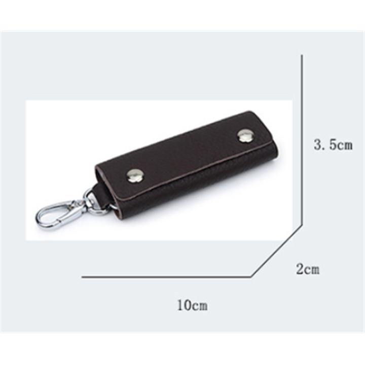 cw-1pc-car-key-pouch-bag-case-wallet-holder-chain-key-wallet-ring-collector-housekeeper-pocket-key-organizer-smart-leather-keychain