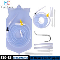 Reusable Enema กระเป๋า Colon Irrigator สุขอนามัยของผู้หญิง Health Care ลดน้ำหนักซิลิโคนน้ำ Detox Douche ช่องคลอดทำความสะอาด