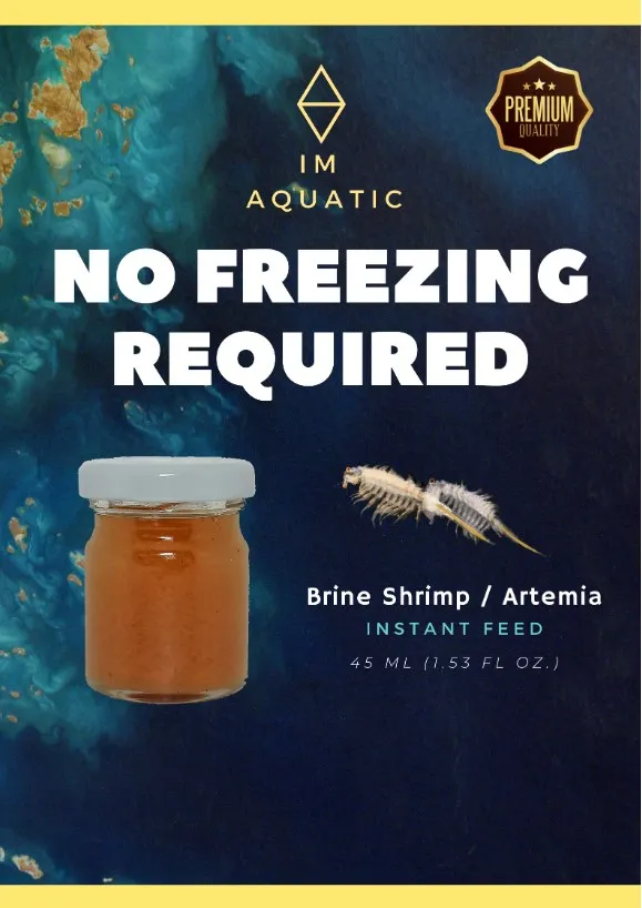 Instant brine outlet shrimp