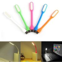 โคมไฟ LED USB ขนาดเล็ก สําหรับคอมพิวเตอร์ โน๊ตบุ๊ค แล็ปท็อป PC OTG สุ่มสี 2 ชิ้น