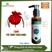 HÀNG TẶNG KHÔNG BÁN Combo dung dịch vệ sinh thảo dược Huna home kèm túi