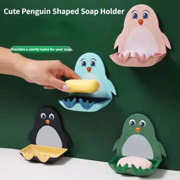 1pc Penguin-shaped Soft Scraper, Household Kitchen Scraper